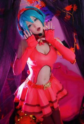 Cosplay Miku Halloween Devil oleh Hidori Rose