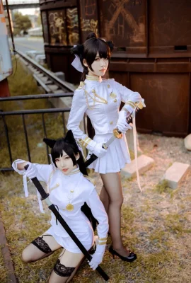 “Azur Lane” Atago & Kaohsiung Cosplay[Mi Li & Saturn](12 foto)