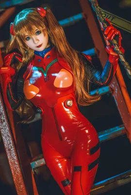 Neon Genesis Evangelion Soliu·Asuka·Langlei @小卡hahahaha (9 foto)