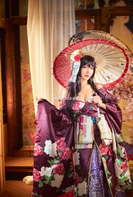 Bagaimana untuk membangunkan heroin yang lalu lalang Kasumigaoka Shiyu Oiran @西西甲MMiao(9 foto)