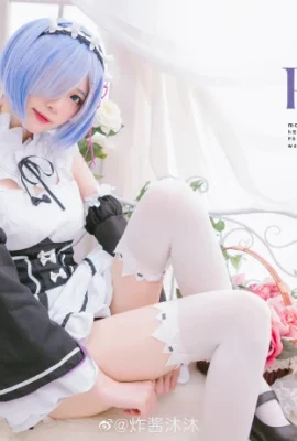 “Re: Life in a Different World from Zero” Cosplay Pembantu Rumah Rem Seksi[CN: Zhajiang Mumu](13 foto)