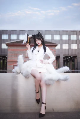 League of Legends Ahri Idol Singer-Polar Snow Lotus Singing Suit @ angin lembut mengelirukan hati QvQ (10 gambar)