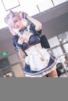 FGO Mash Kirilet Fan Maid @小鱼鱼 (Foto: @leaderShadow) (Firefly Animation and Game Carnival) (9 foto)