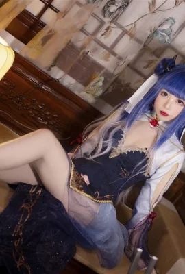 “Azur Lane” Ibuki Cheongsam Cosplay Kaki Cantik[CN: Ais krimnya agak masinkkkk](9 foto)