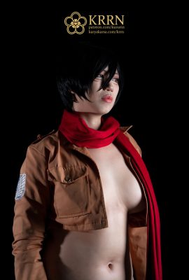 Mikasa Ackerman – Kururin Rin (Serangan ke atas Titan)