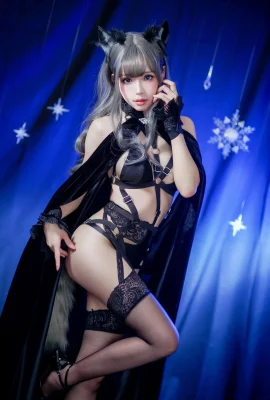 Cosplay Ely Wolf Malam Gelap Yoru chan S01NightWolfS