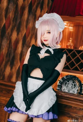 FGO Matthew Kyrielight Maid Outfit@Tao Mo Gongzi x (9 foto)