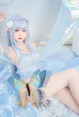 Re: Kehidupan di Dunia Berbeza daripada Zero Emilia Crystal Dress @shiro 西如(9 foto)