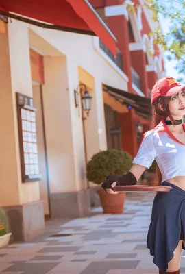 Sivir, gadis penghantar pizza dari League of Legends @T_小树_T (8 foto)