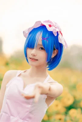 Re: Life in a Different World from Zero – Apresiasi Gambar-gambar Pure Cos Rem[CN: Delicious Eggballs](9 gambar)