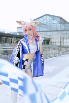 FGO Tamamo Mae Racing ver @万万不 selekoh (8 foto)