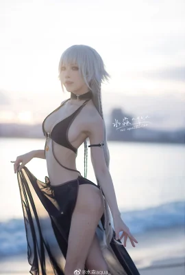 Fate/GrandOrder black Joan of Arc@水淼aqua_ (8 foto)