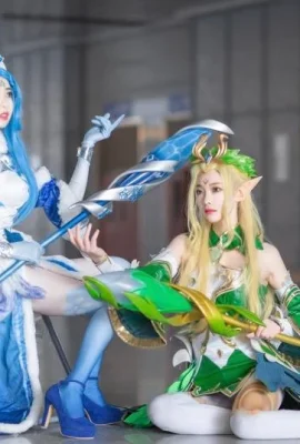 Foto Pameran Komik Cosplay “Glory of the King” Wang Zhaojun dan Elf Princess[CN: Si Yuetao & Qianxiu](14 foto)