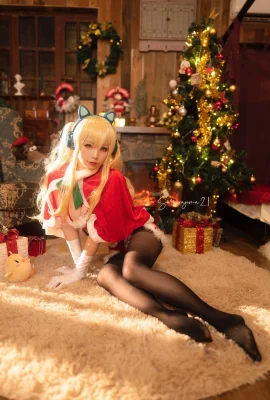 Azur Lane Concord Berdandan “Christmas☆Sugar Heaven” @Sakurajima Aoichi (9 foto)