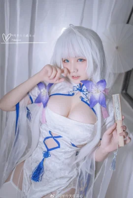 “Cinta di Musim Bunga” Azur Lane @Ahban sangat gembira hari ini (8 gambar)