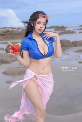 Byoru “One Piece – Nico Robin” God memulihkan imej glamor untuk membuat anda mabuk laut (30 Foto)