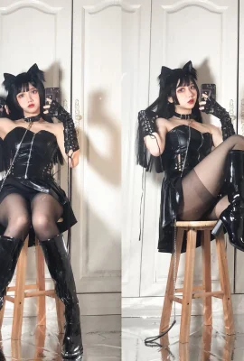 Pose sisi Guo Mejiang w dalam “Black Cat Girl 3” menenangkan hati orang ramai (20 Foto)