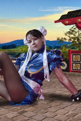 Cosplayerotica Crimy Beauty Li 春麗 (28 Gambar)