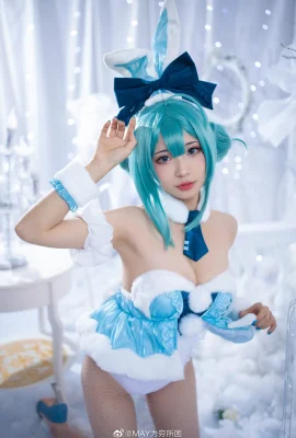 Hatsune Miku Bunny Girl.Ver White Rabbit MIKU @MAY terperangkap dalam kemiskinan (9 gambar)