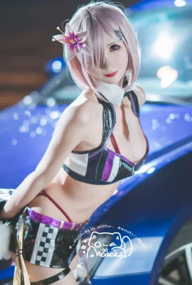 Gadis perlumbaan FGO Mashu Kyrielite @_masaki Yaqi (9 foto)