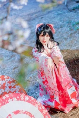 lovelive! Kimono bulan pertama Yazawa Nico belum bangun @小黑草(9 foto)