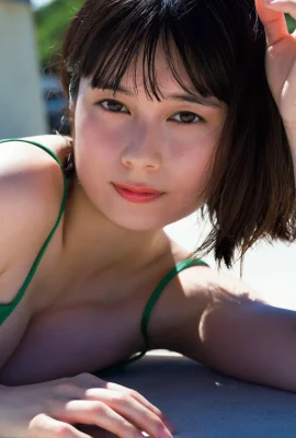 (Okubo Sakurako) Terdedah separuh sfera payudara yang cantik, memuaskan secara visual (8 Gambar)