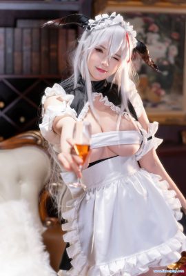 (bulu depan) Azur Lane Agir Maid