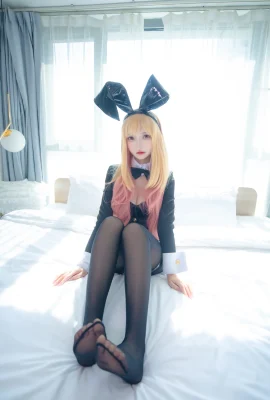 Kecantikan putih dan lembut Kagakusaka Mafuyu “Bunny Girl-Kitagawa Umume” sangat menawan (75 Foto)