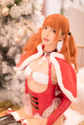 Mafuyu Kagurazaka Cosplay Krismas Queen 圣诞