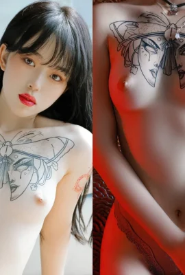 Model tender yang memerlukan “menembak peribadi swasta” tatu liar dan semangat seksi dewi yang indah (31 gambar)